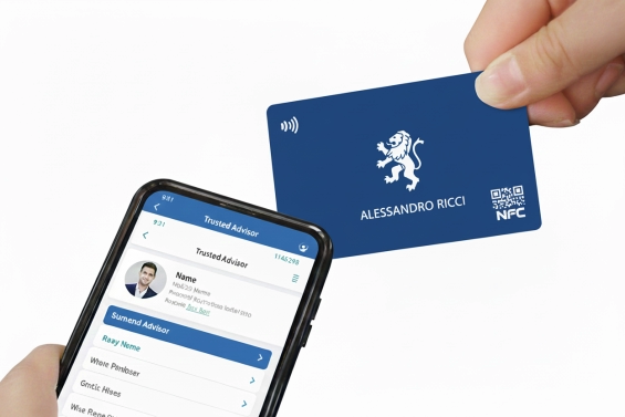 NFC Card piano Vcard